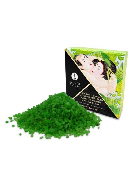 Сіль для ванни Shunga Moonlight Bath – Lotus Flower (75 г), сіль Мертвого моря, ароматичні олії