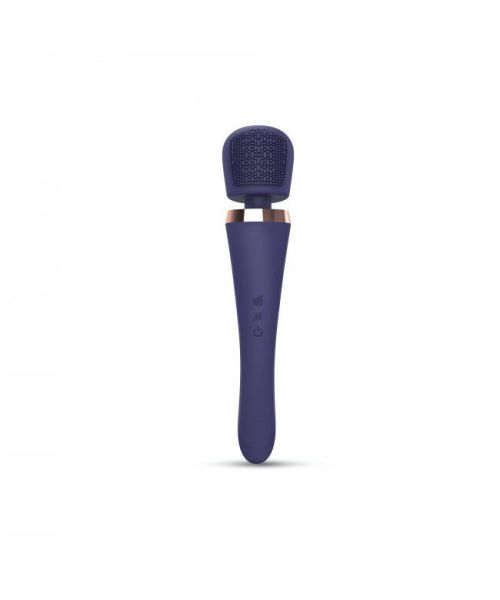 Вібромасажер з силіконовою щіточкою Love to Love Brush Crush – Midnight Indigo