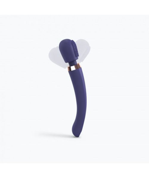 Вібромасажер з силіконовою щіточкою Love to Love Brush Crush – Midnight Indigo