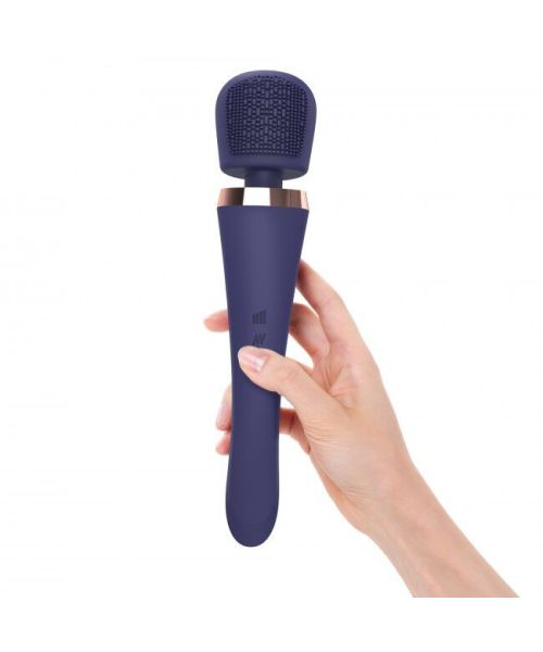 Вібромасажер з силіконовою щіточкою Love to Love Brush Crush – Midnight Indigo
