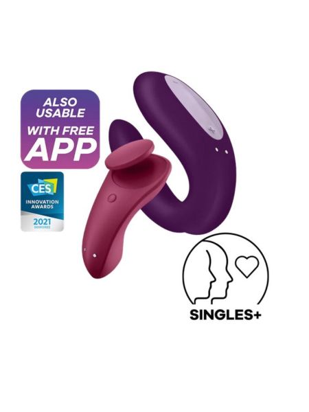 Набір Satisfyer Partner Box 1 (вібратор для пар Double Joy + вібратор у трусики Sexy Secret)