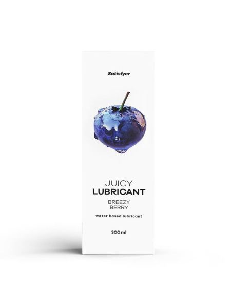 Лубрикант на водній основі Satisfyer Juicy Lubricant Breezy Berry water based 300 мл