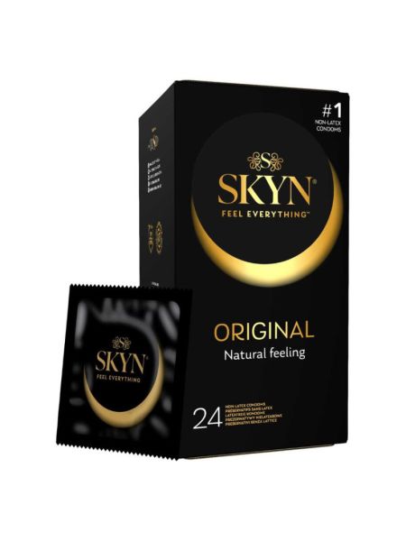 Безлатексні преміум-презервативи SKYN Original 24 шт