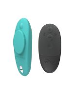 Смарт-вібратор у трусики We-Vibe Moxie+ Aqua, оновлений пульт ДК