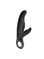 Вібратор-кролик для точки А Fun Factory LADY BI Black, 2 мотори, 12 режимів