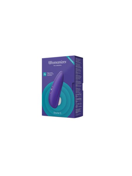 Вакуумний кліторальний стимулятор Womanizer Starlet 3 INDIGO