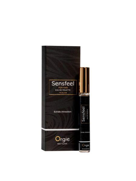 Чоловічі парфуми з феромонами Orgie – Sensfeel for Man Travel Size (10 мл), цитрусово-деревний аромат