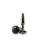Анальна пробка NS Novelties Rear Assets - Tapered - Small - Gunmetal - Black