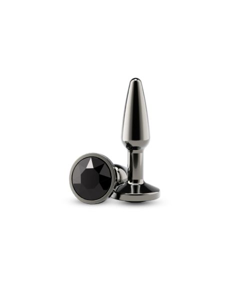 Анальна пробка NS Novelties Rear Assets - Tapered - Small - Gunmetal - Black