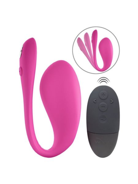 Смарт-віброяйце We-Vibe Jive 2 Electric Pink, пульт ДК, до 4 годин роботи