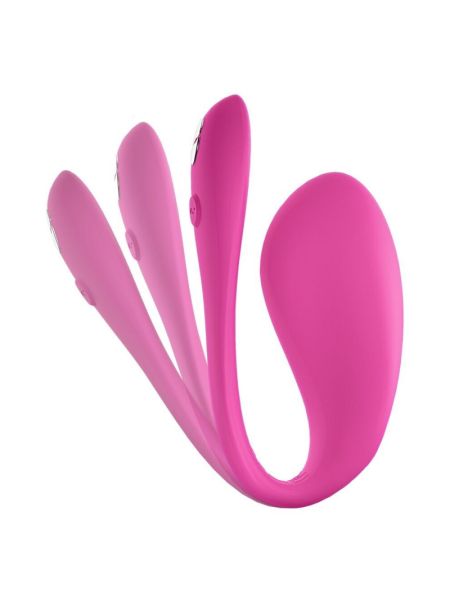 Смарт-віброяйце We-Vibe Jive 2 Electric Pink, пульт ДК, до 4 годин роботи