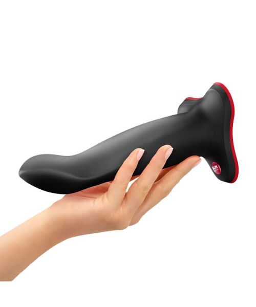 Фалоімітатор Fun Factory LIMBA FLEX L Black, гнучкий, з ефектом пам’яті, підходить для точки G