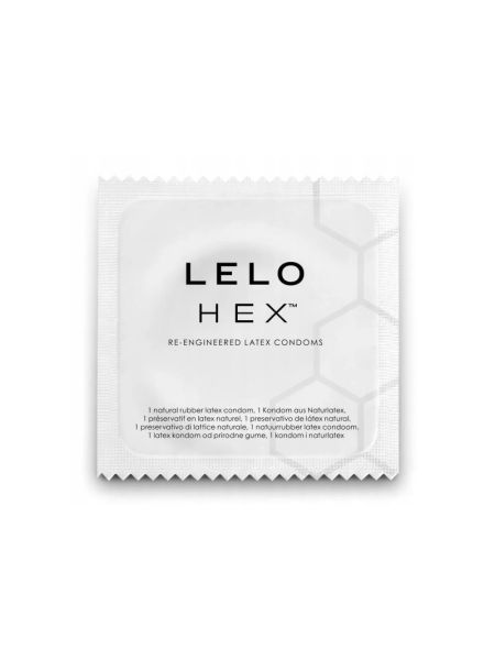 Презерватив LELO HEX Condoms Original Sachet
