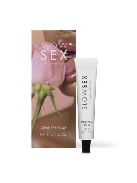 Стимулювальний бальзам для мінету Bijoux Indiscrets Slow Sex Oral sex balm