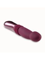 Пульсатор для точки G Blush Temptasia – Trixie Thrusting Dildo – Wine Red, 3 швидкості