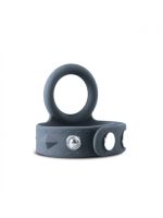 Подвійне ерекційне кільце Boners Cock & Ball Strap S/M, регулювання діаметра, 3,5–5,5 см