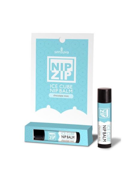 Стимулювальний бальзам для сосків Sensuva Nip Zip Chocolate Mint (4 г), охолоджувальний