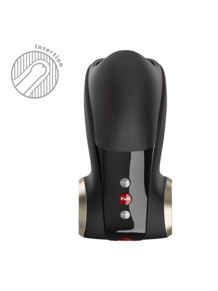 Мастурбатор для головки пеніса Fun Factory COBRA LIBRE II Black, 2 мотори, гра без рук