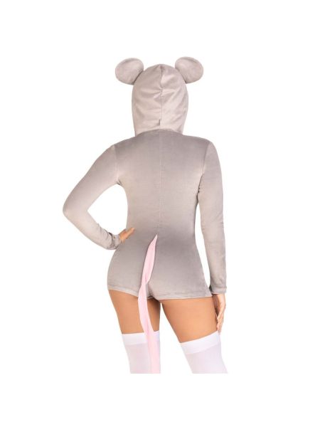 Комбінезон-костюм миші Leg Avenue Comfy Mouse M, з капюшоном