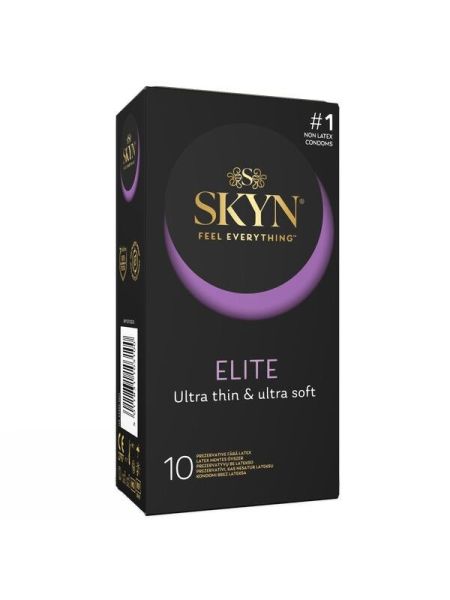Безлатексні преміум-презервативи SKYN Elite 10 шт, ультратонкі