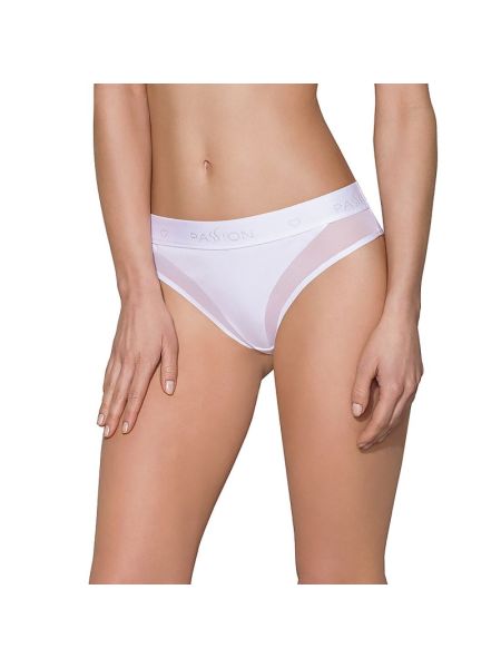 Трусики з прозорою вставкою Passion PS002 PANTIES S, white