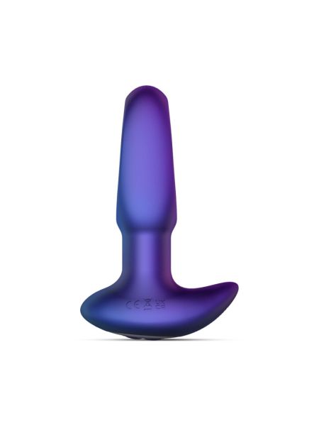 Анальна пробка з віброязичком Hueman - Voyager Butt Plug With Tapping