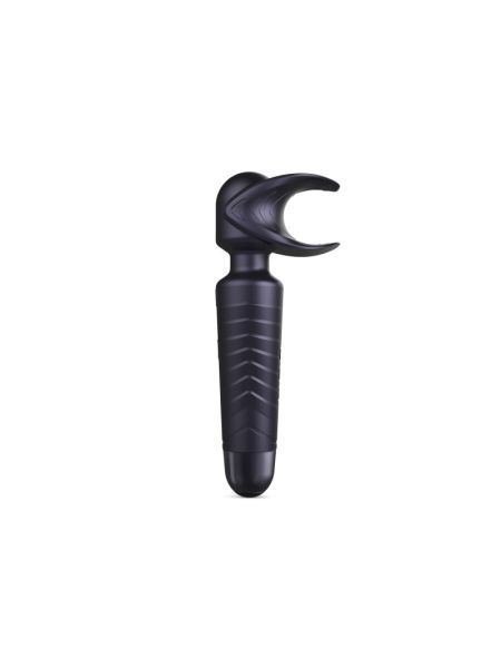 Мастурбатор-вібромасажер Manwan MAN.WAND EVO Black Plum, чудово для пар, вібромінет