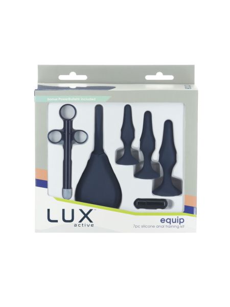 Набір анальних іграшок для новачків Lux Active – Equip – Silicone Anal Training Kit