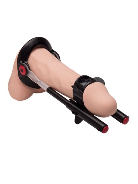 Екстендер для збільшення члена Male Edge Pro, ремінцевий, маса всього 65 г, міцний пластик