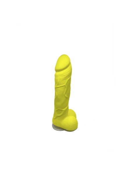 Мило у формі пеніса Чистий Кайф Yellow size L, крафтове мило-член, натуральне