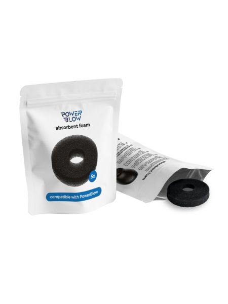 Поглинальна губка Kiiroo Powerblow Absorbent Foam 5 шт, для вакуумної насадки Powerblow