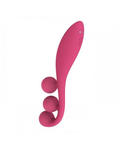 Універсальний вібратор Satisfyer Tri Ball 1, 3 мотори, гнеться