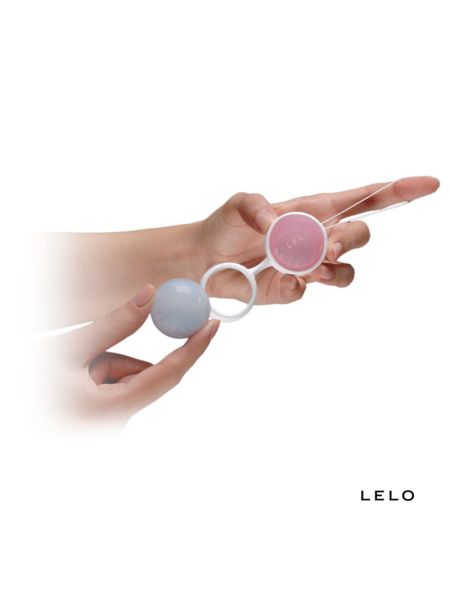 Набір вагінальних кульок LELO Beads Mini, діаметр 2,9 см, змінне навантаження, 2х28 та 2х37 г