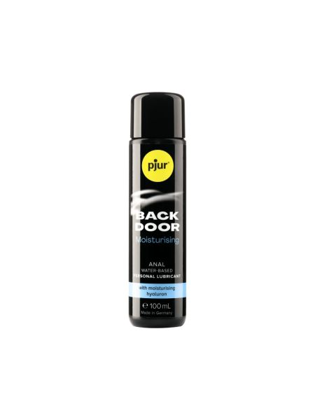 Анальний лубрикант pjur BACK DOOR Moisturising 100 мл, на водній основі, з гіалуроном, ефект силікону