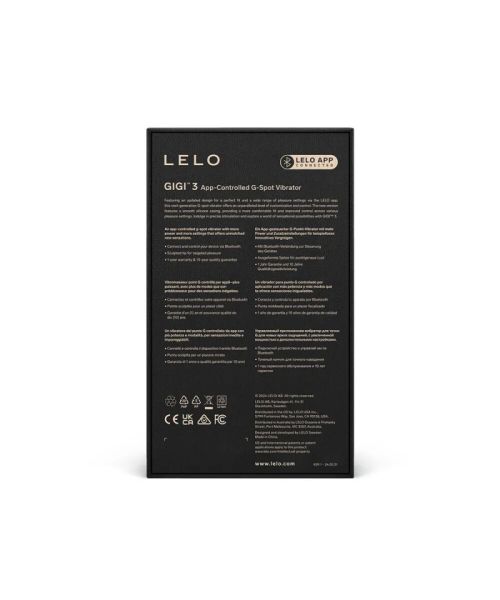 Вібратор точки G LELO GIGI 3 Plum