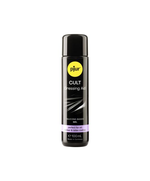 Змазка для латексу та гуми pjur Cult Dressing Aid 100 мл, для полегшення надягання фетиш-вбрання