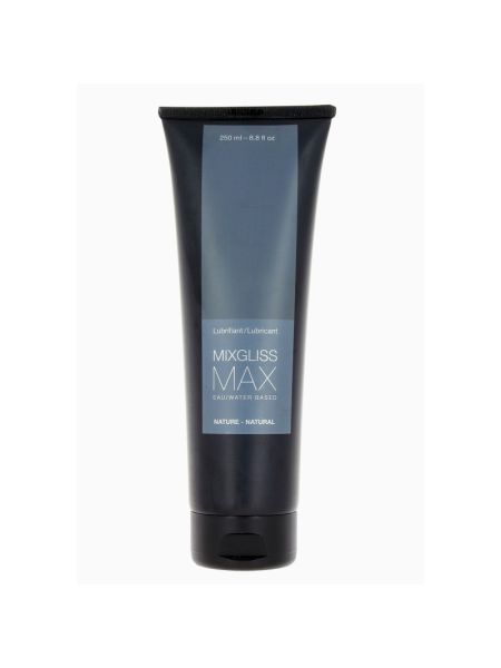 Анальний гель-змазка MixGliss MAX NATURE (250 мл) на водній основі з екстрактом алое