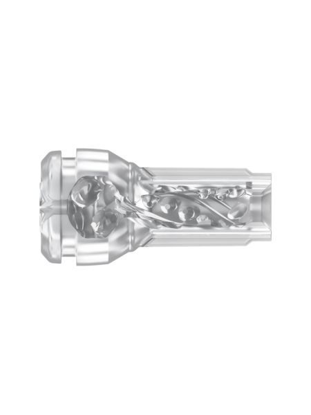 Мастурбатор Kiiroo Feel Pocket Crystal, сумісний з інтерактивною насадкою PowerBlow