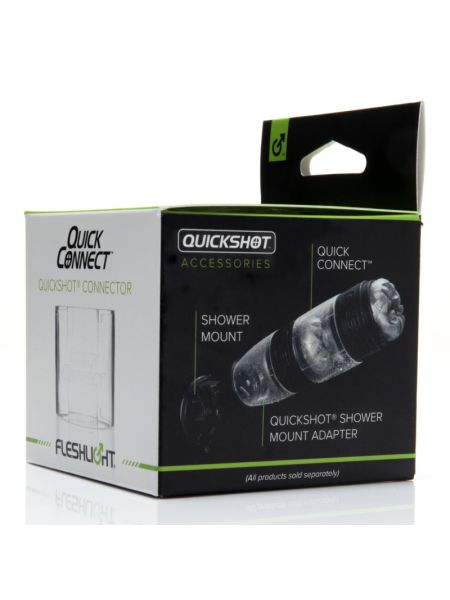 Адаптер Fleshlight Quickshot Quick Connect для з'єднання двох Квікшотов в одну іграшку