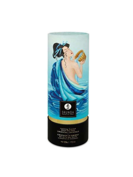 Пінлива сіль для ванни Shunga Dead Sea salt Oriental Crystals — Ocean Temptations (500 г)