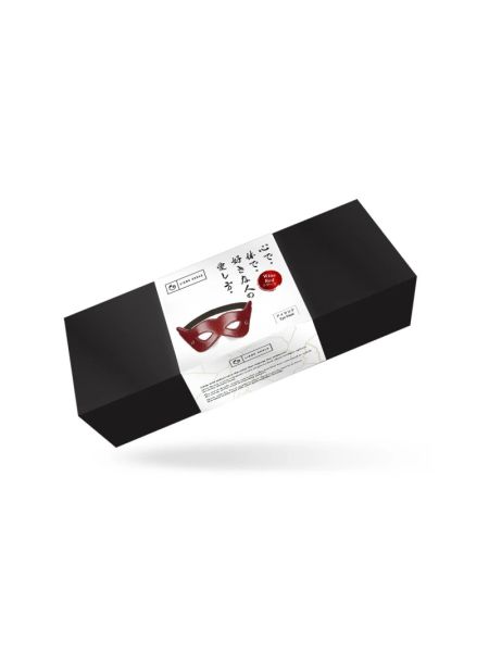 Шкіряна маска на очі Liebe Seele Wine Red Eye Mask
