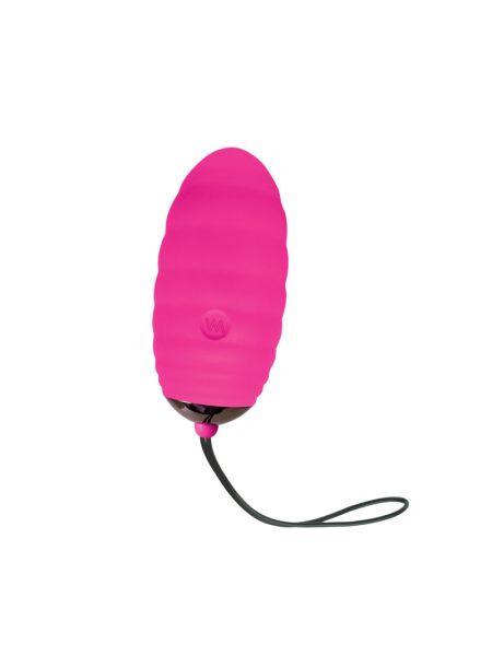 Віброяйце Adrien Lastic Ocean Breeze 2.0 Pink, пульт ДК, дуже потужний мотор, 10 віброрежимів