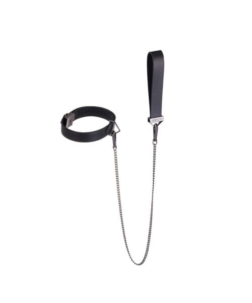 Набір для бондажу LOCKINK 8-Bondage-Straps Restraint Set, чорний 8 ременів з натуральної шкіри