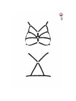 Бюстгальтер-стрепи Passion Exclusive ARMANDA BRA XXL/XXXL, black