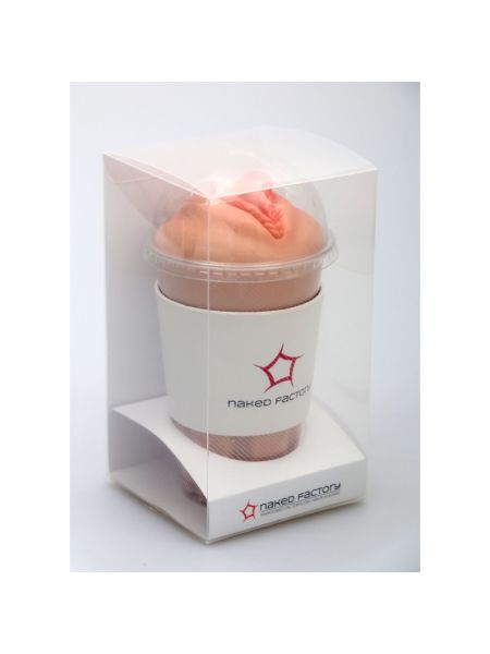 Мастурбатор-вагіна Naked Factory Cup Sleeve V–4, наскрізний