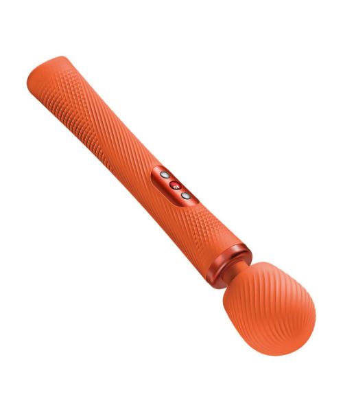 Вібромасажер Fun Factory VIM Vibrating Wand Orange, суперпотужний та легкий, до 6 годин роботи