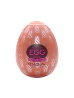 Мастурбатор-яйце Tenga Egg Cone, щільний TPE, пробник лубриканту 5 мл