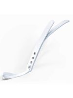 Падл двошаровий Feral Feelings Leather Mini Paddle White, натуральна шкіра