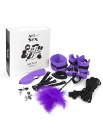BDSM-набір Art of Sex – Soft Touch BDSM Set, фіолетовий, 9 предметів