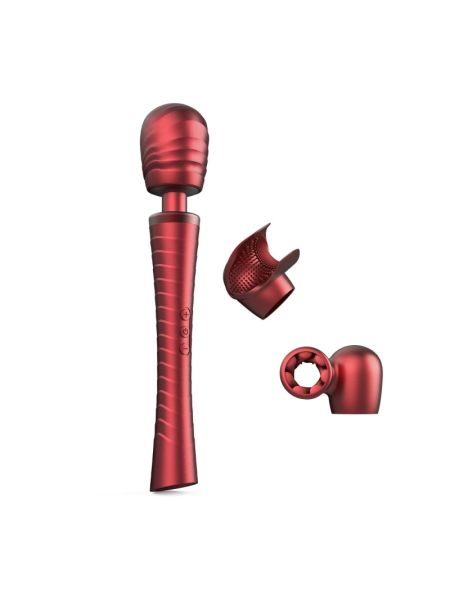 Вібромасажер MAN.WAND EDGY Velvet Red